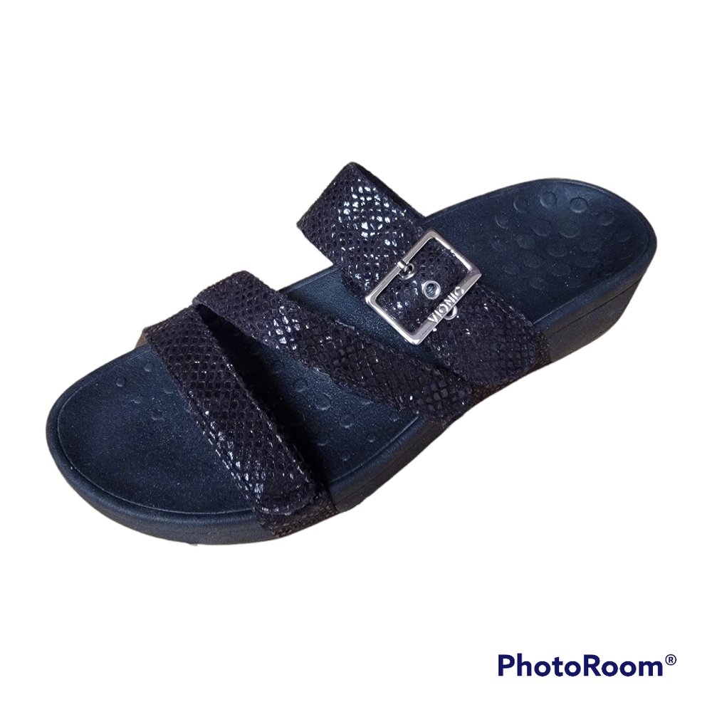 Vionic Skylar Platform Slides. Size 10.